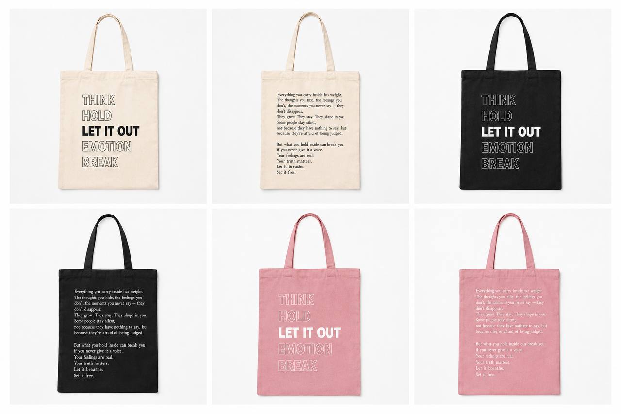 LET IT OUT Carry Bag