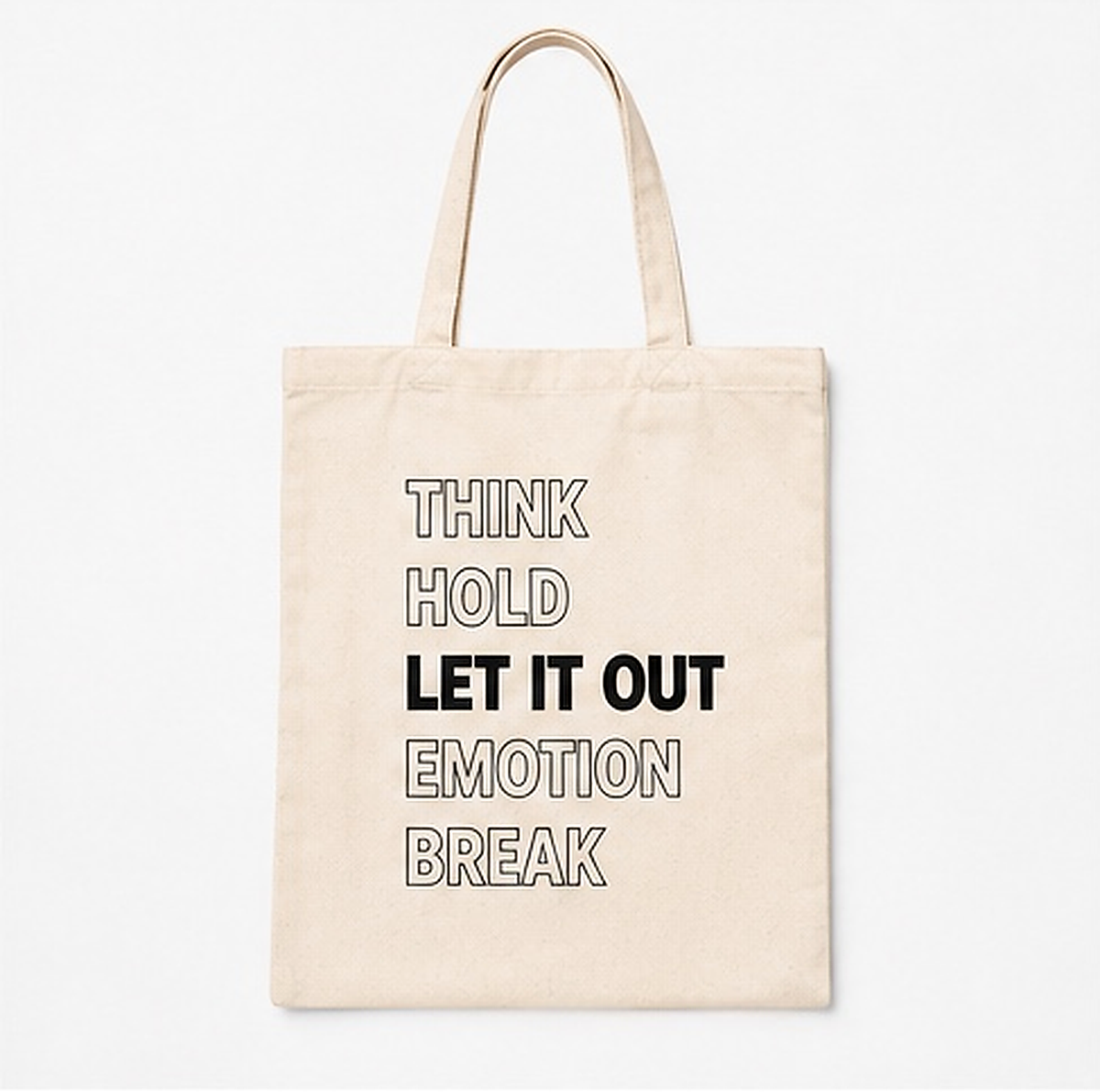 LET IT OUT Carry Bag