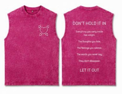 LET IT OUT Vintage Sleeveless Tee