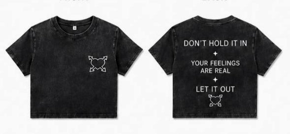 LET IT OUT Women’s Fitted Tee