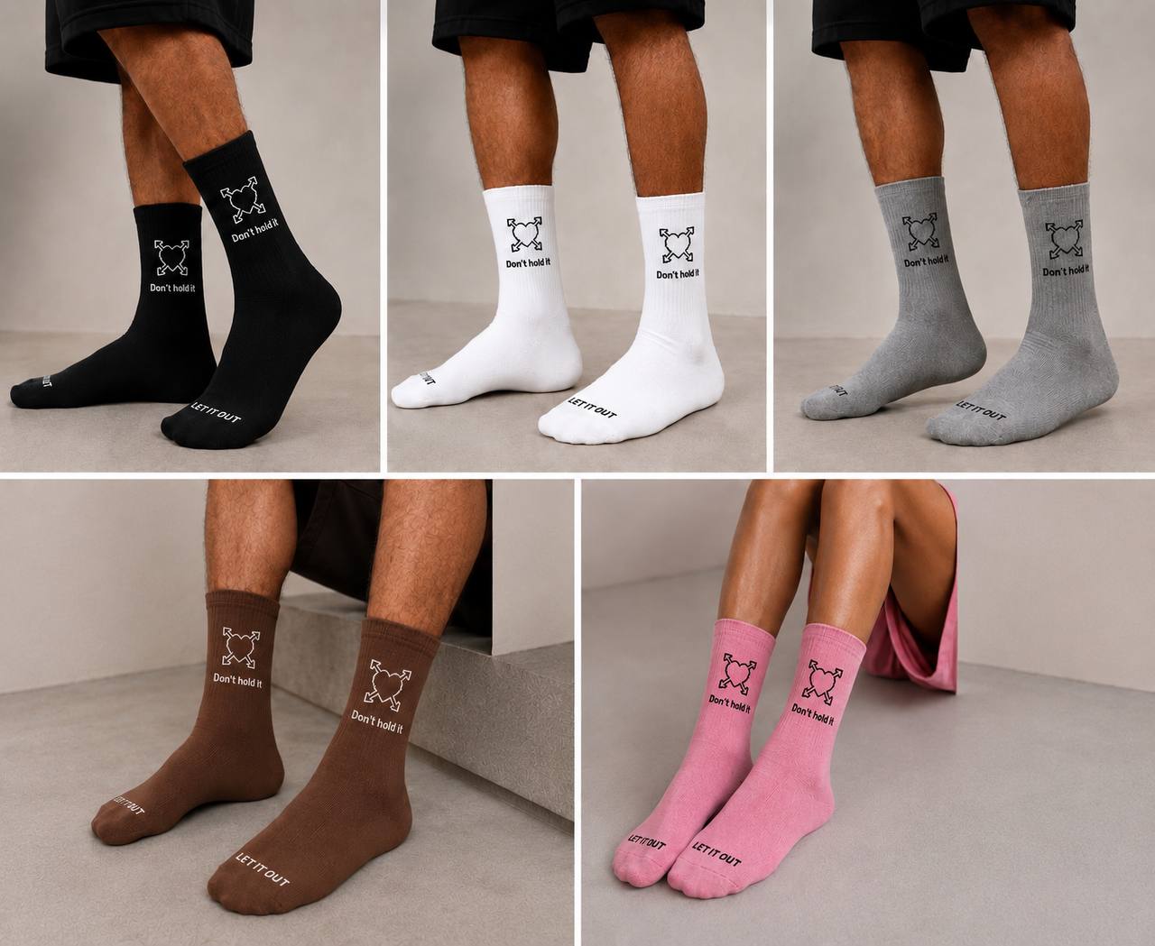 LET IT OUT - Don't Hold It Socks