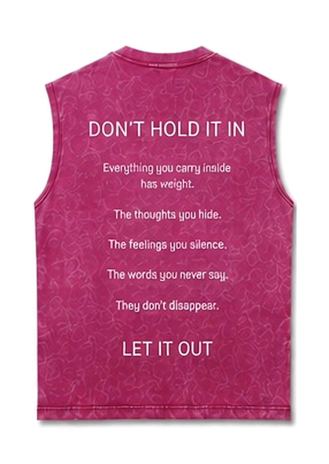 LET IT OUT Vintage Sleeveless Tee